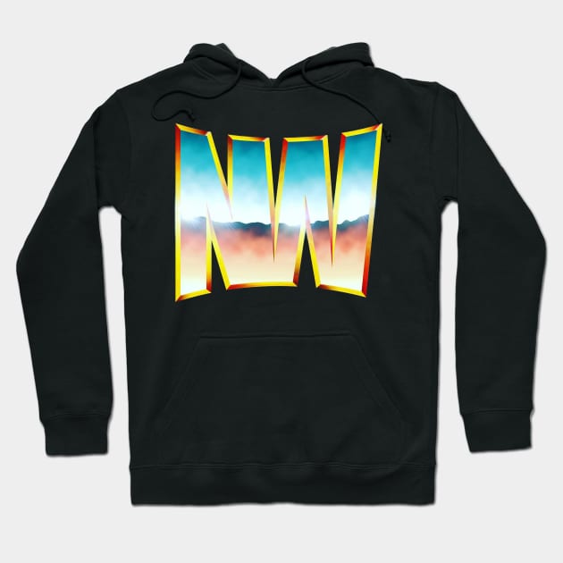 new wave logo Hoodie by newwave2022